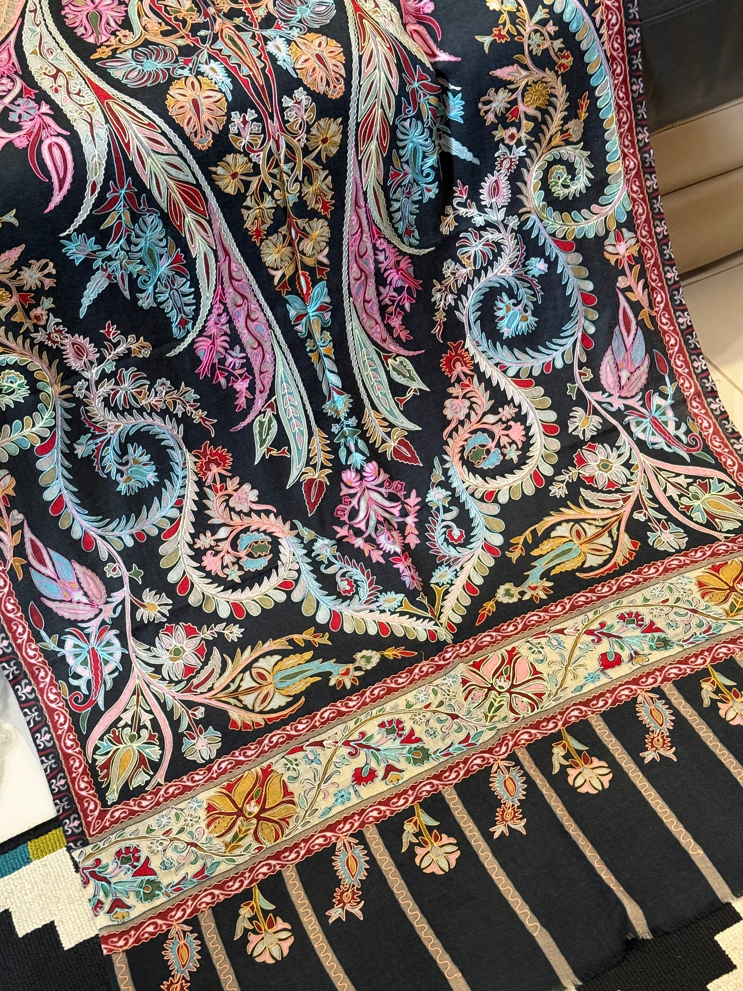 Kalamkari  pashmina stole