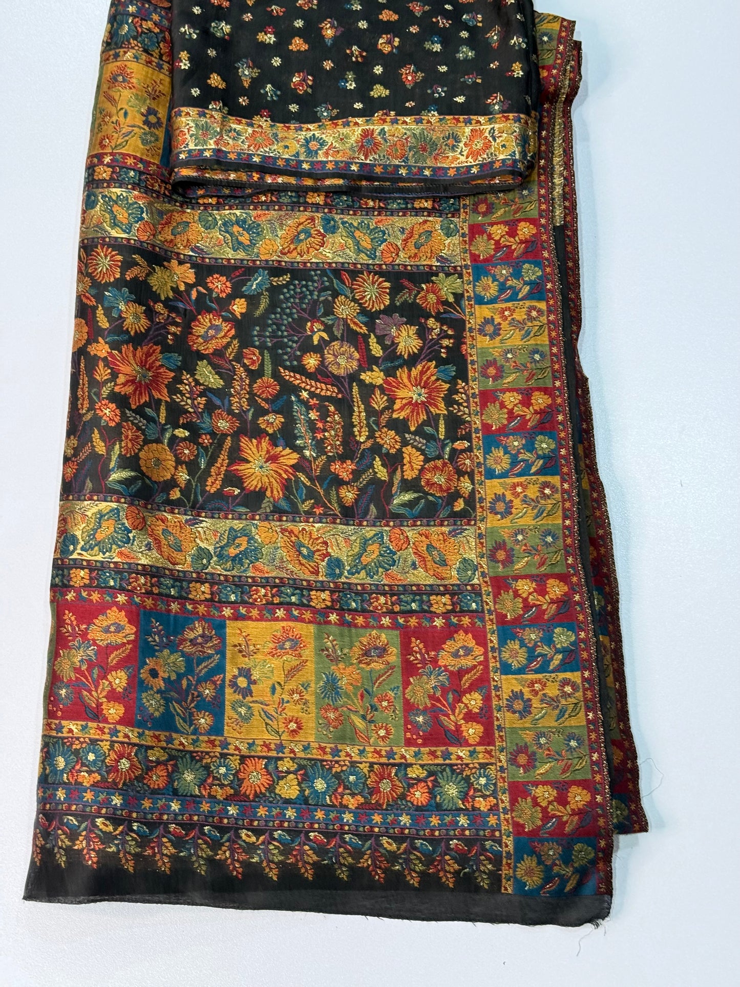 Pure kani silk saree