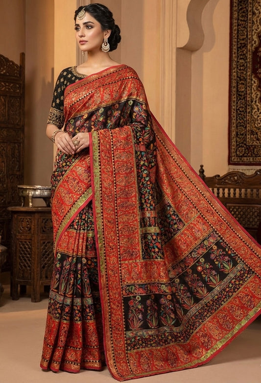 Pure kani silk saree