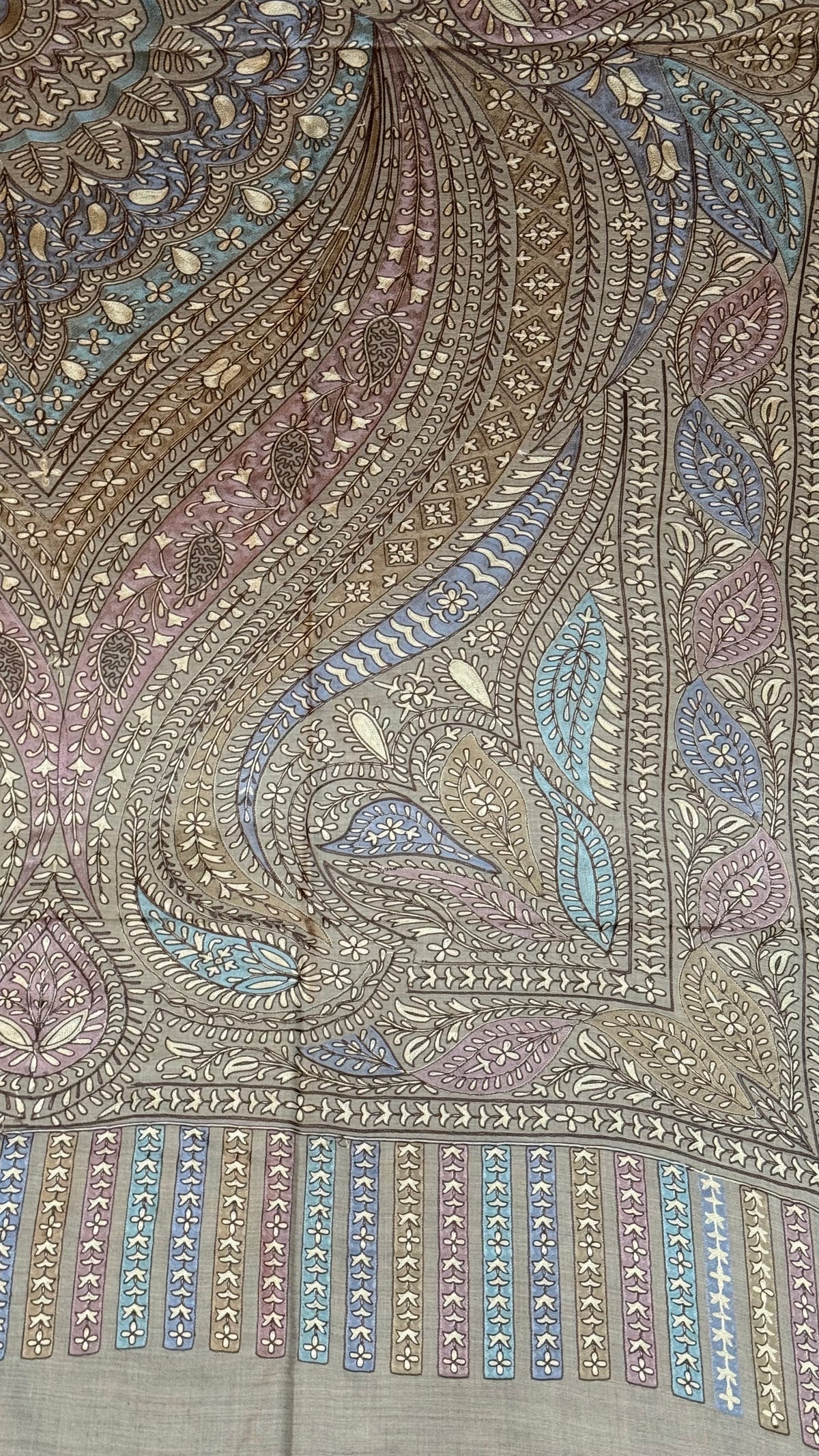 Fine pashmina Nalki Jama heavy