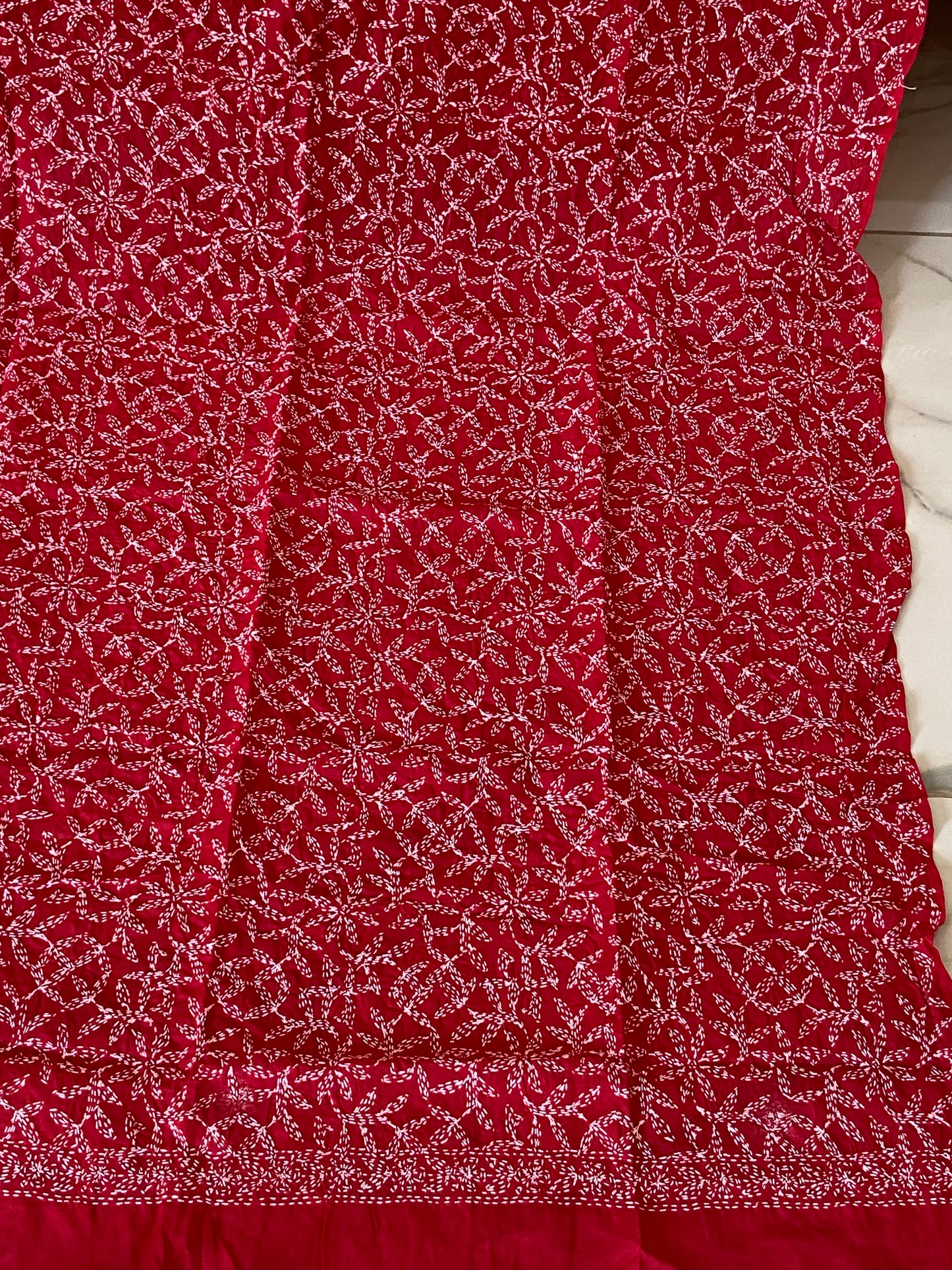 Chicken kari tepchi cotton duppata