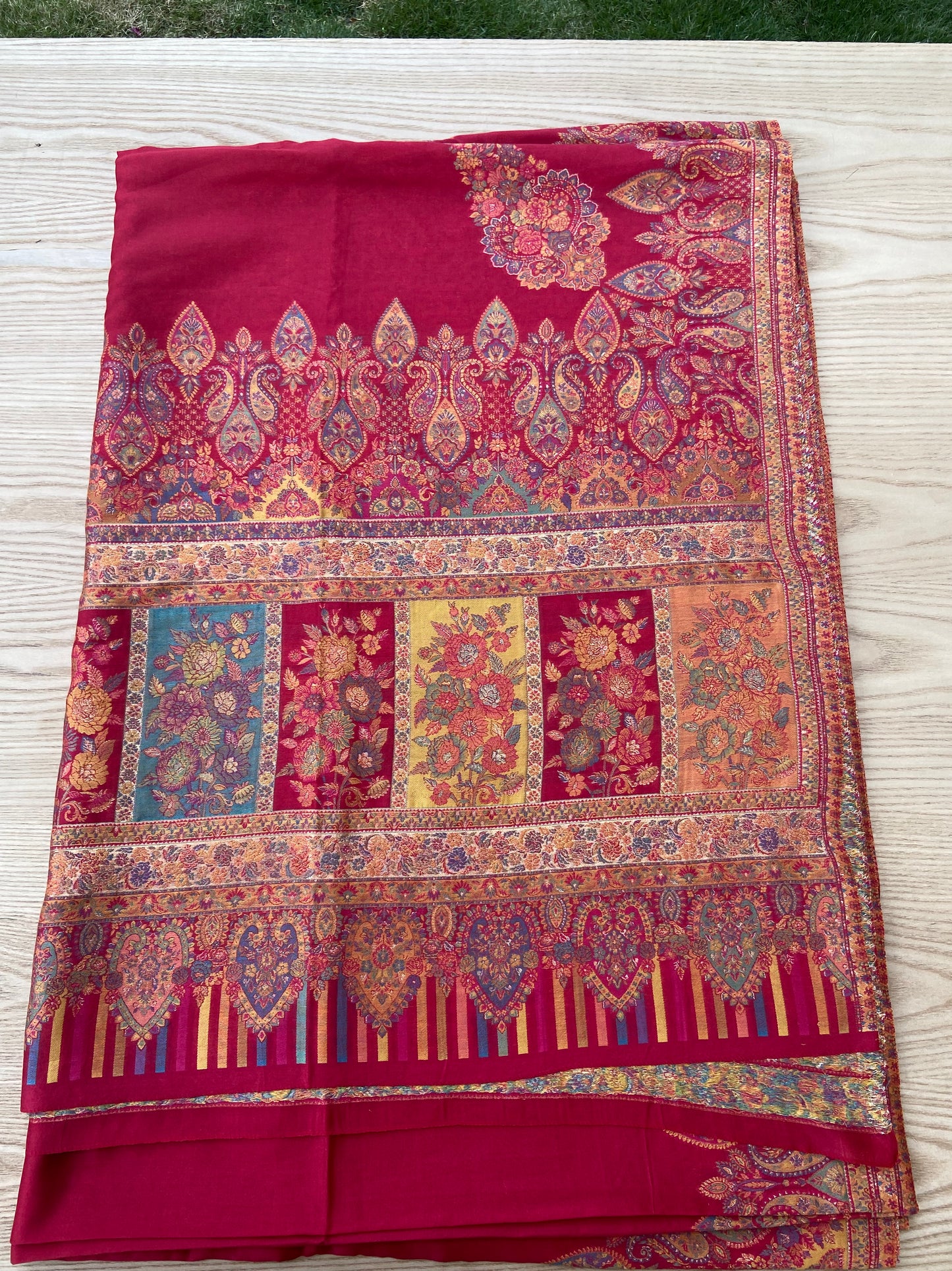 Pure kani silk saree