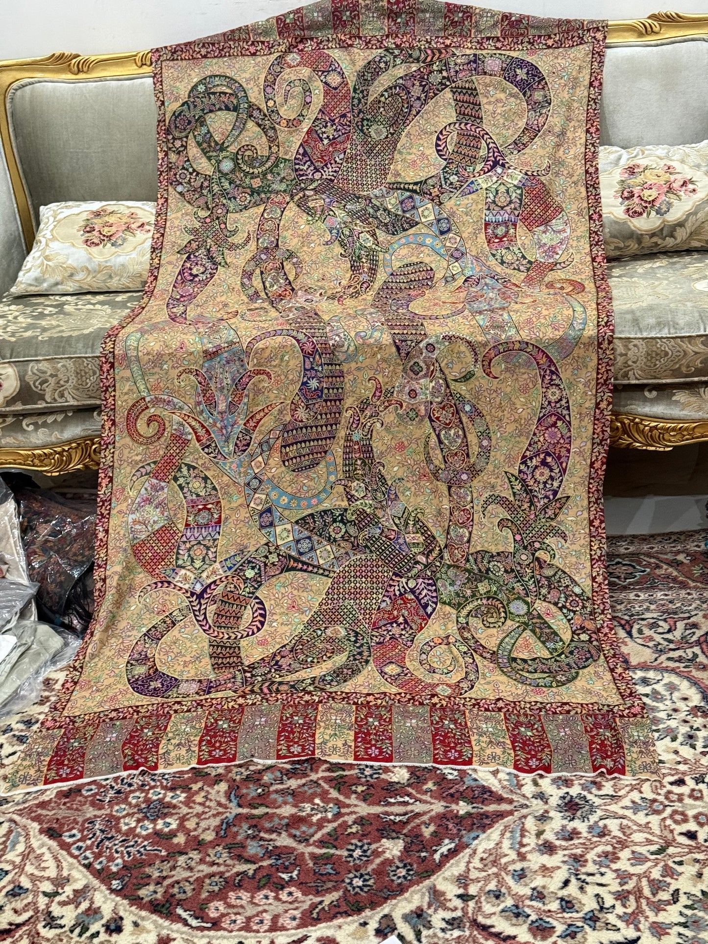 Kalamkari shawl