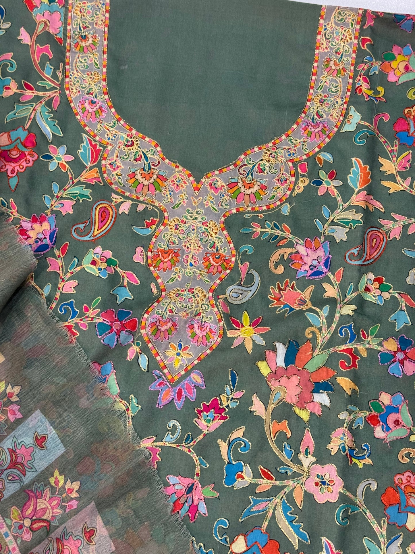 Kalamkari cotton lawn suits