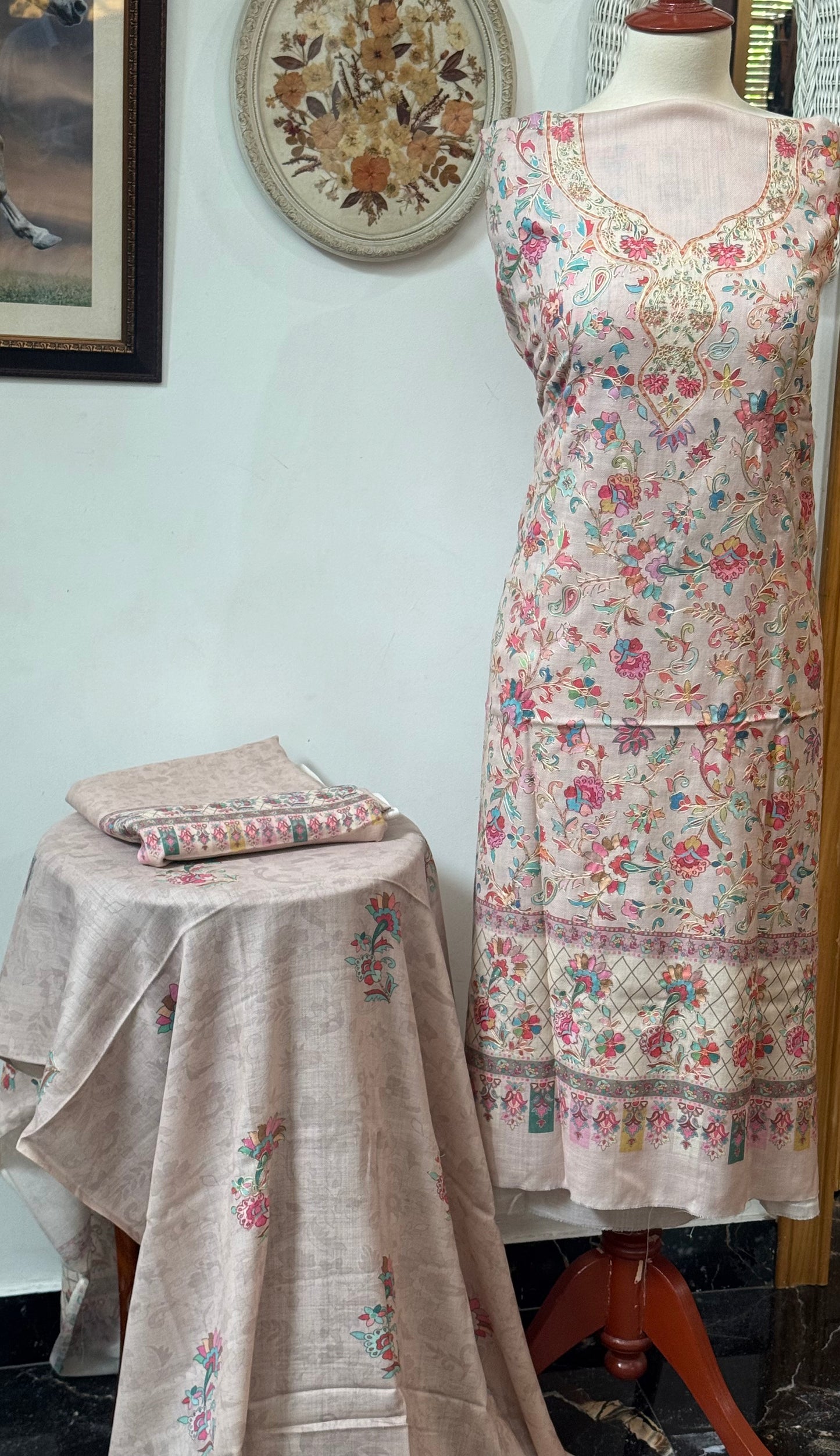 Kalamkari PASHMINA SUIT