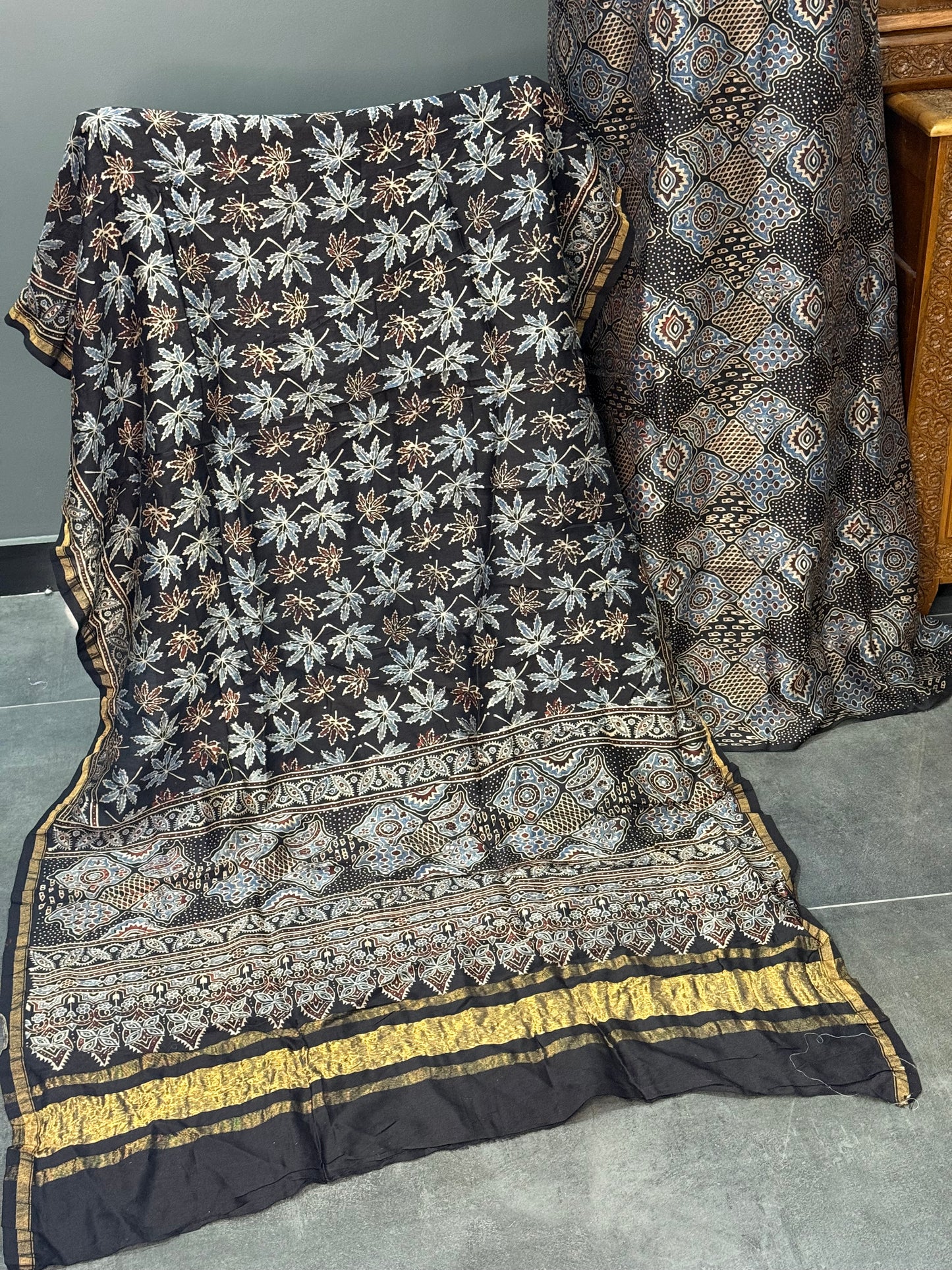 Ajrak suits