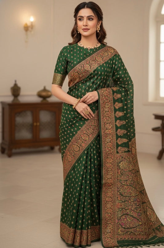 Pure kani silk saree