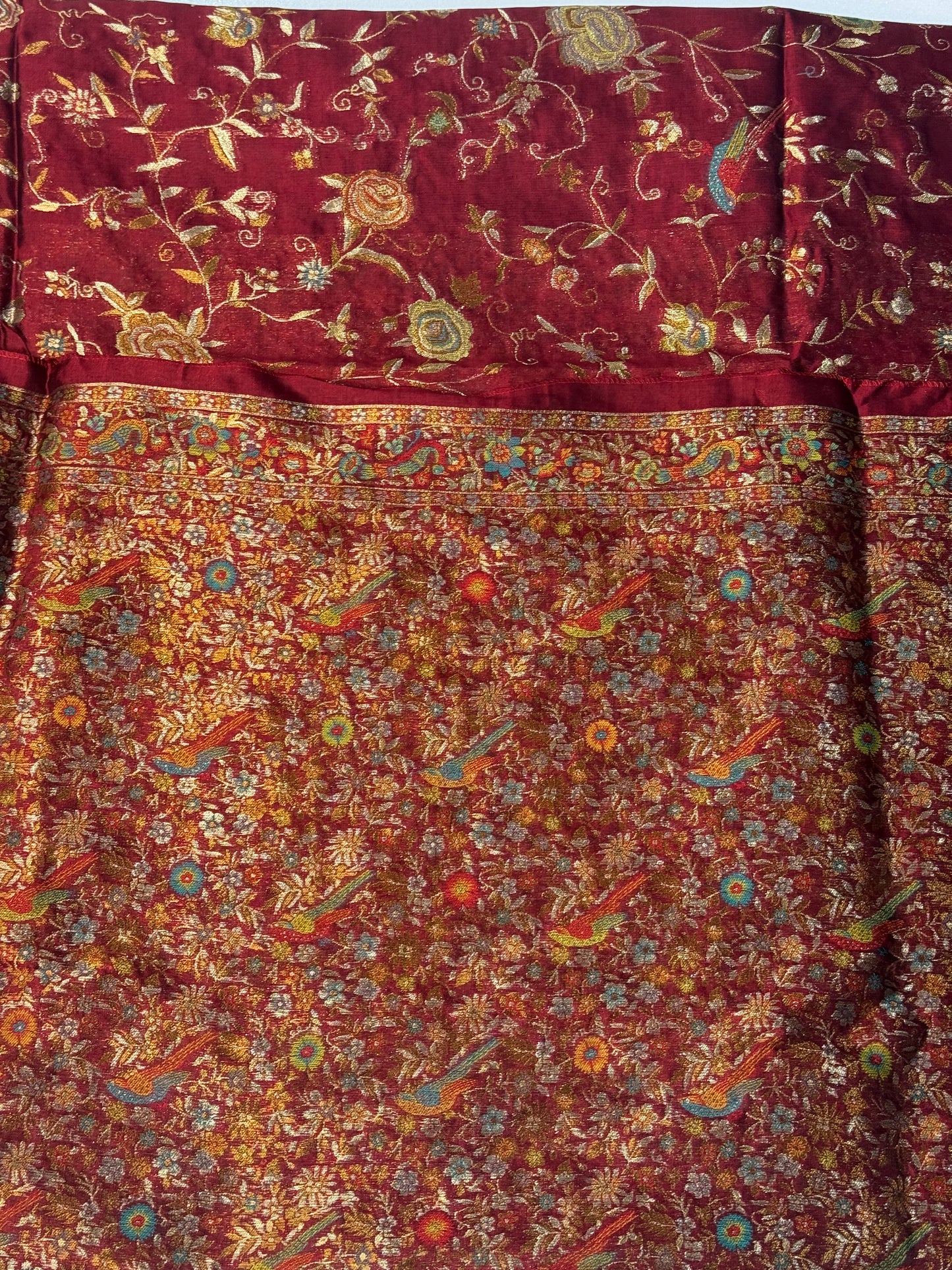Pure kani silk saree