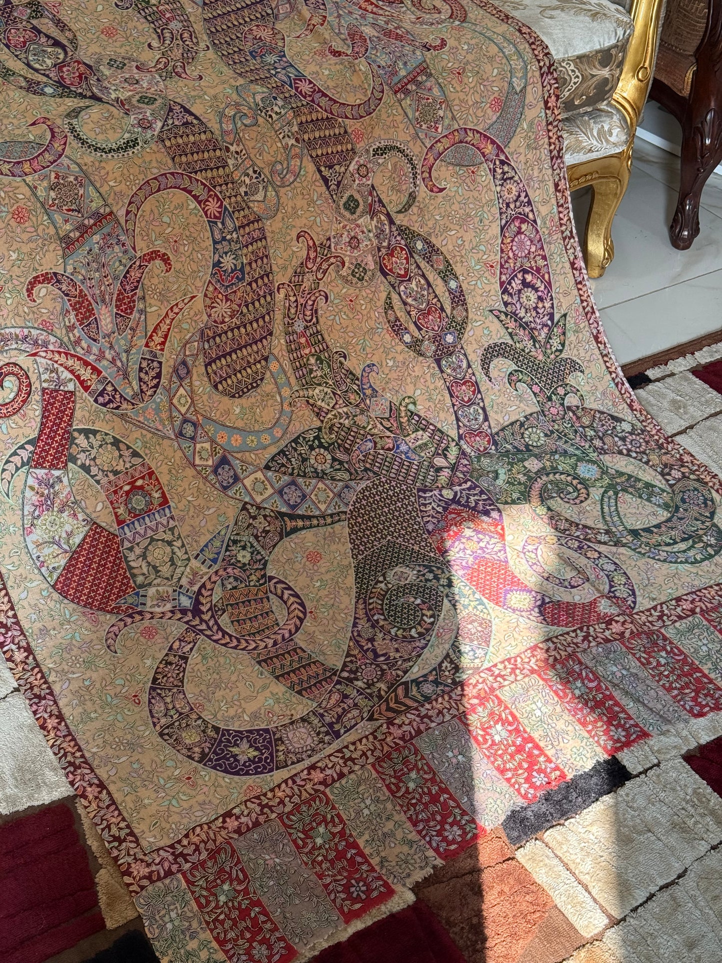 Kalamkari shawl