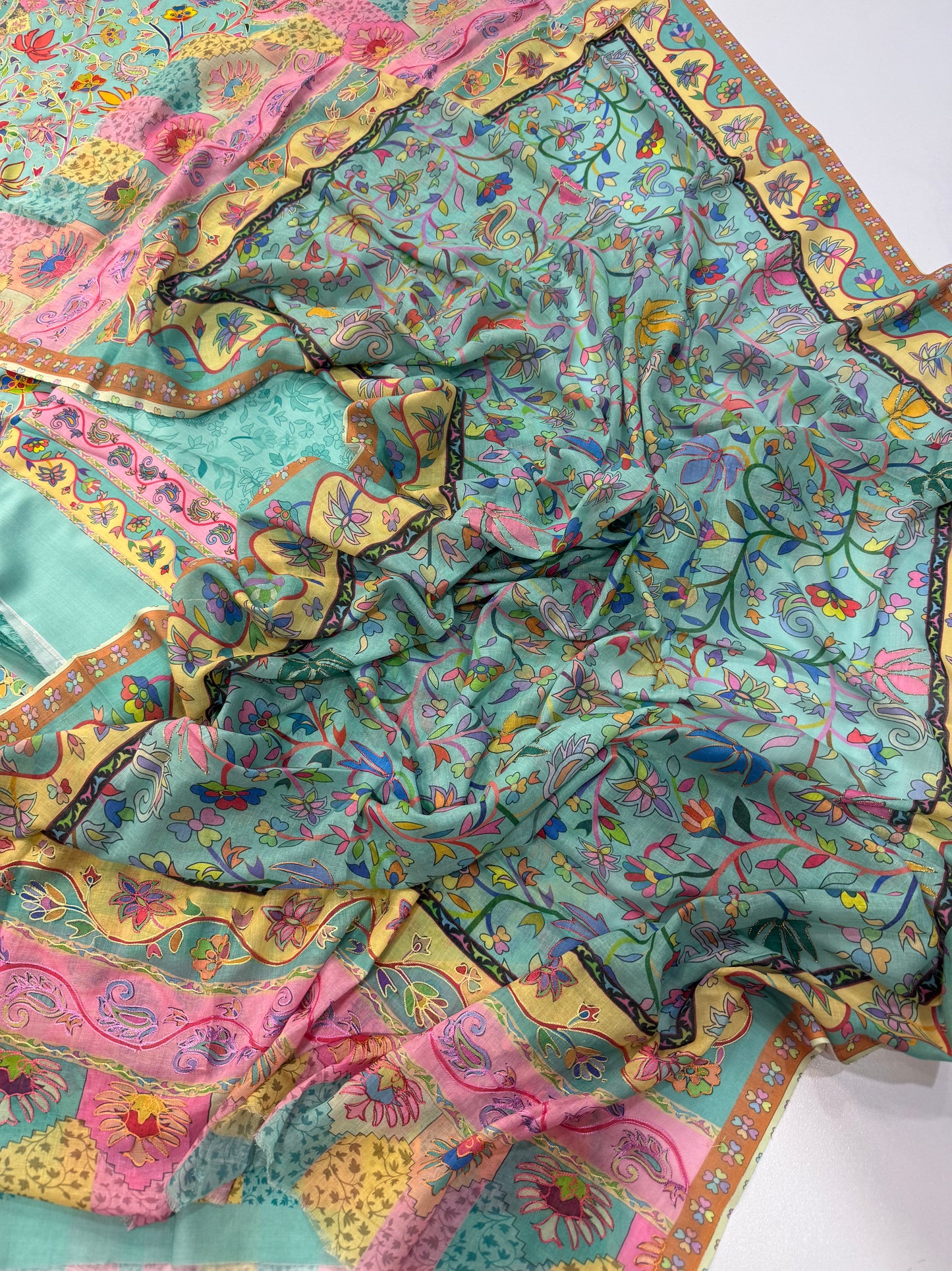 Kalamkari cotton lawn suits