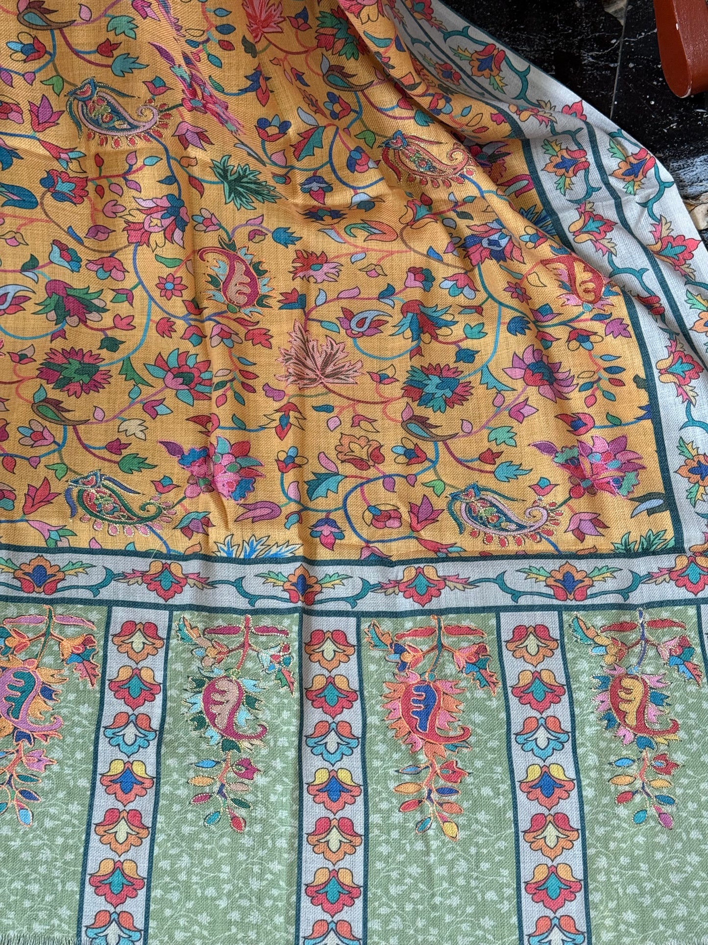 Kalamkari PASHMINA SUIT
