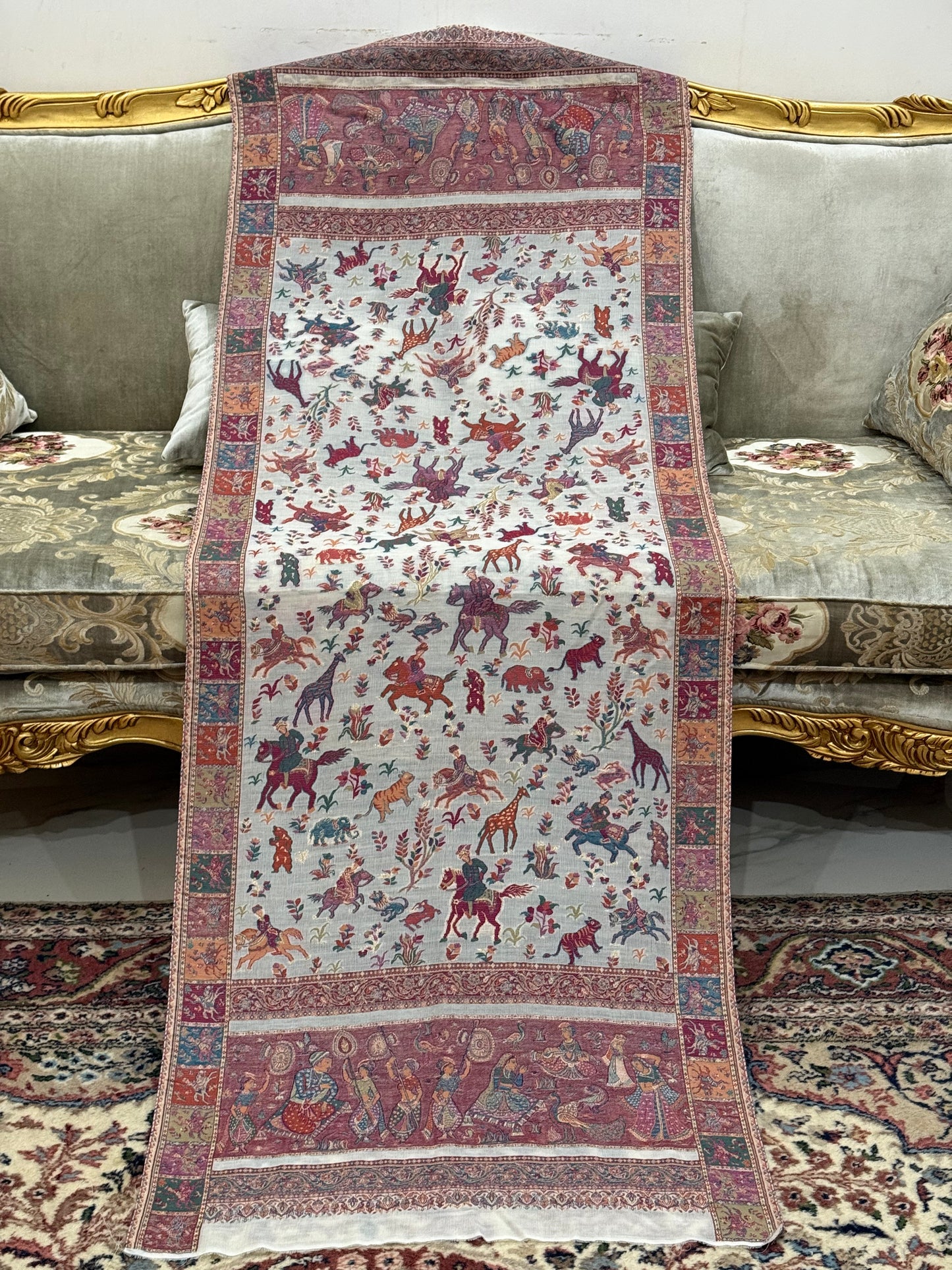 Kani pashmina stole