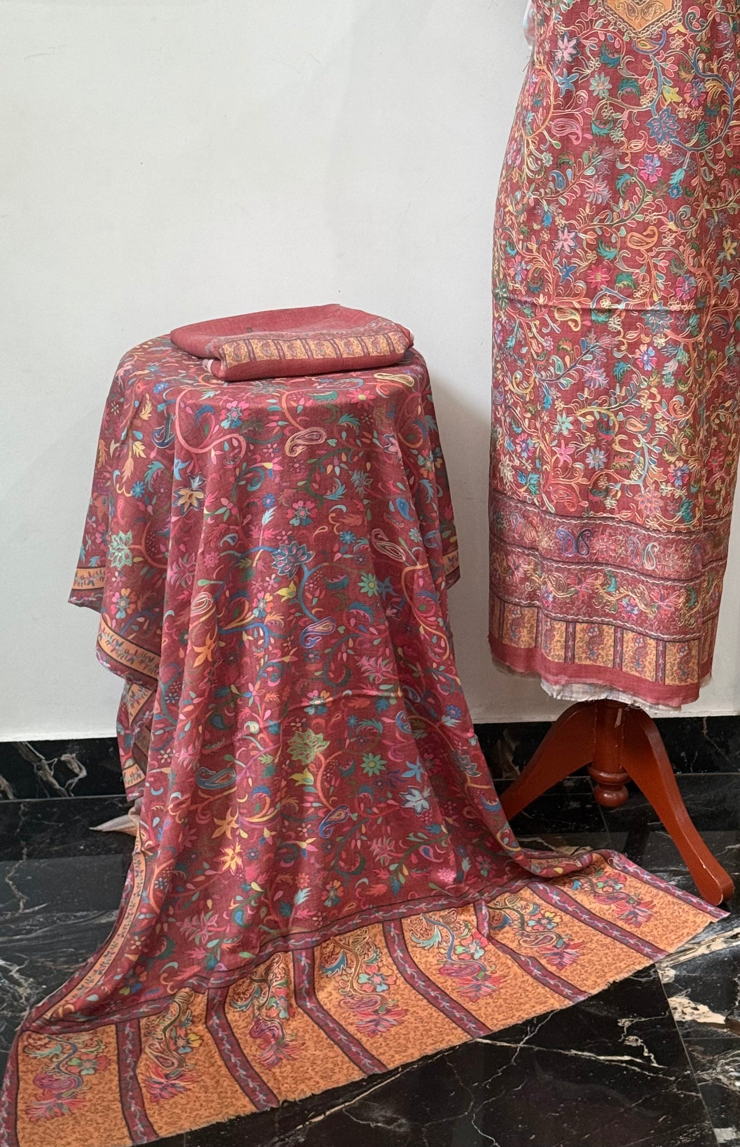 Kalamkari PASHMINA SUIT
