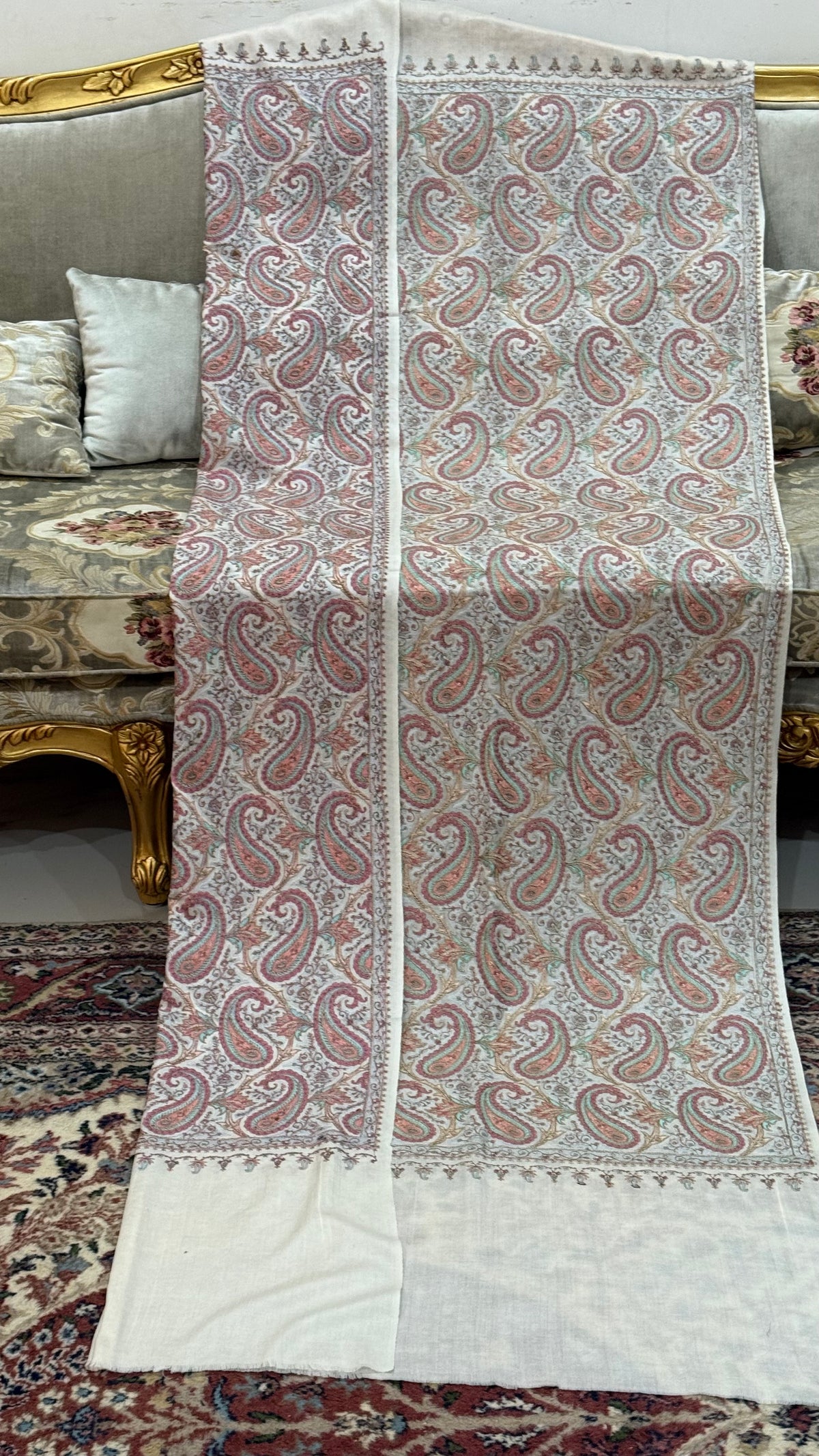Fine pashmina sui jama jail