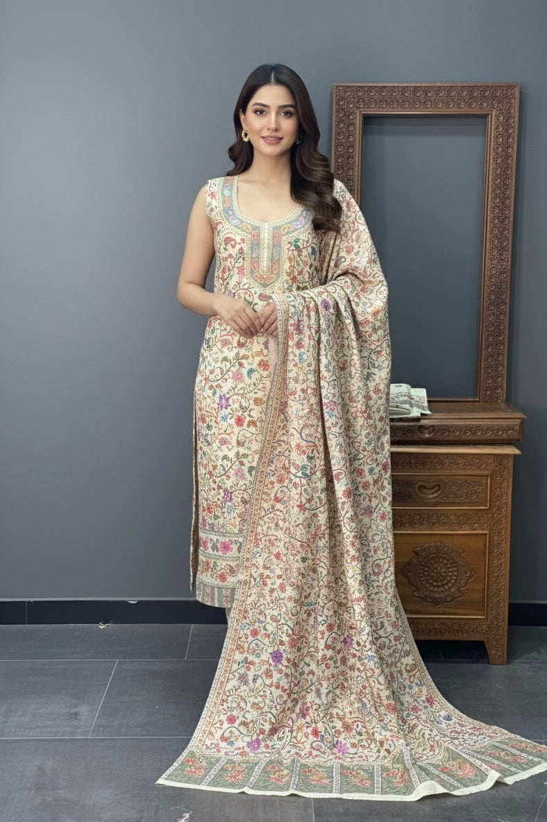 Kalamkari PASHMINA SUIT
