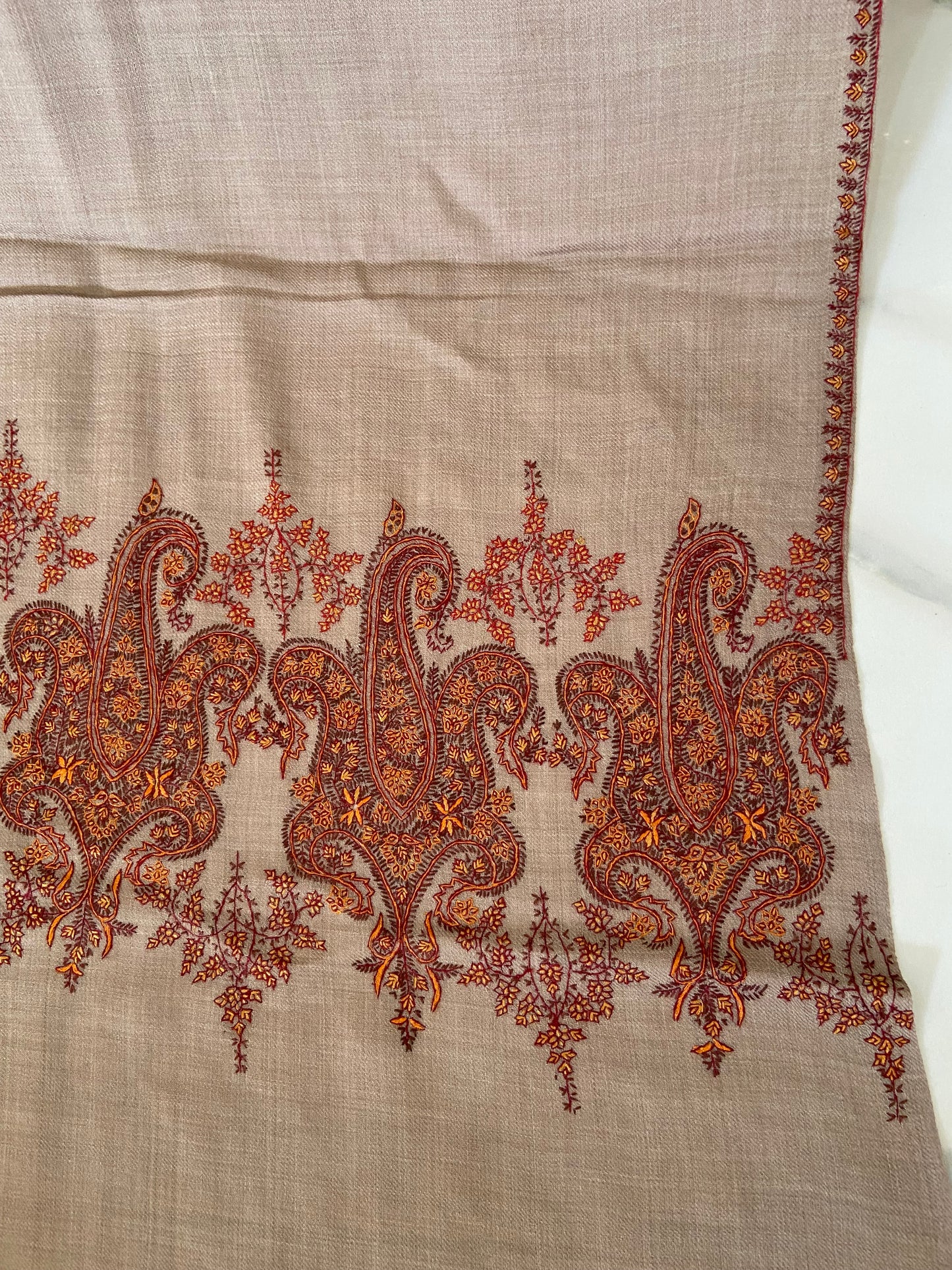 Toosh pashmina sui palla