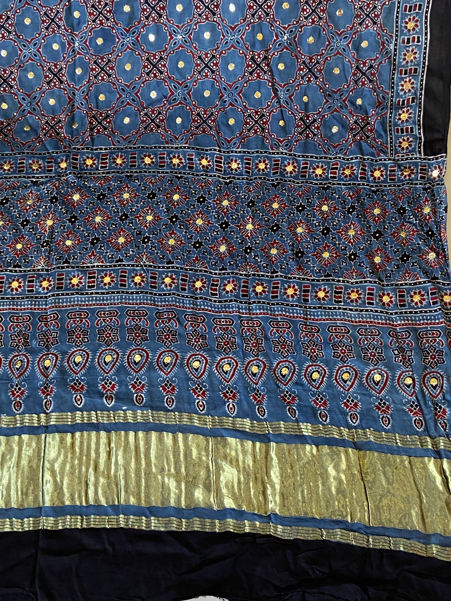 Ajrak mukesh duppata 7