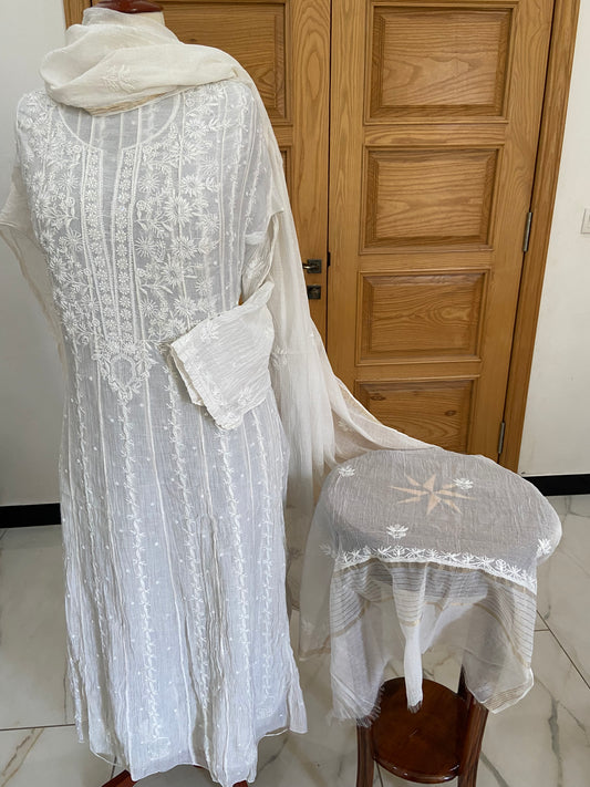 Mul  chanderi  Anarkali