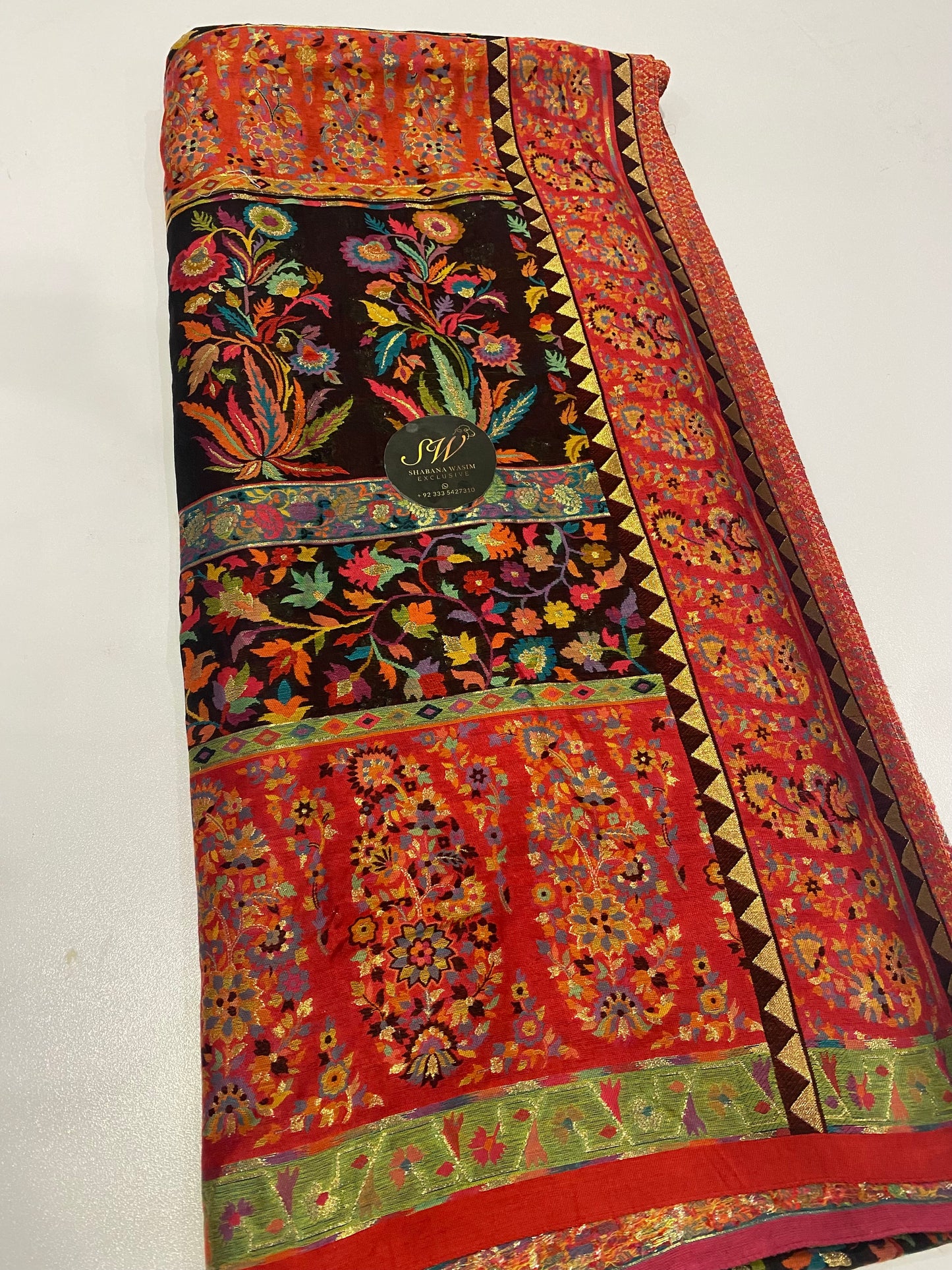 Pure kani silk saree