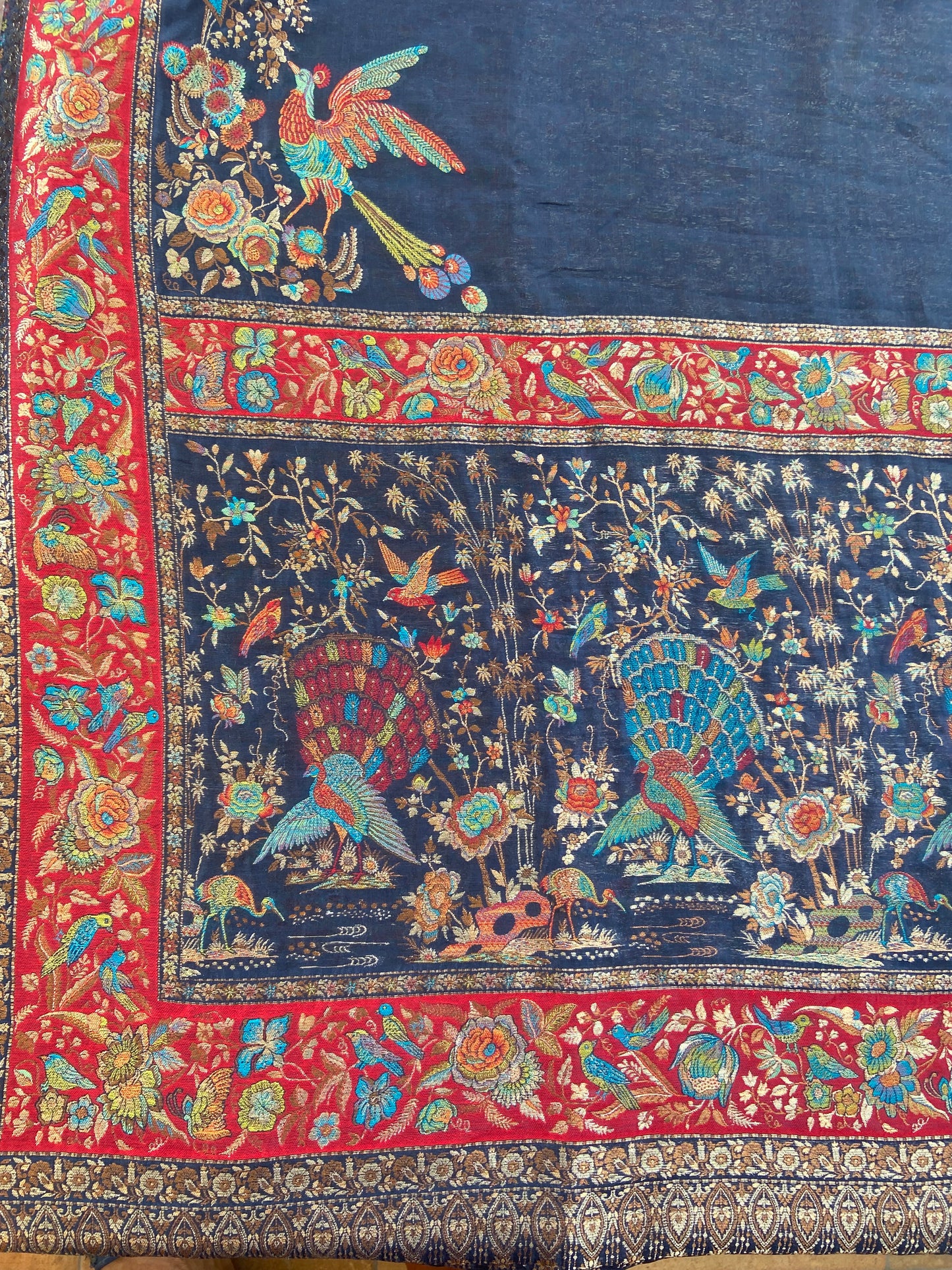 Pure kani silk saree
