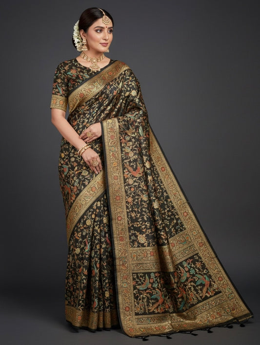 Pure kani silk saree