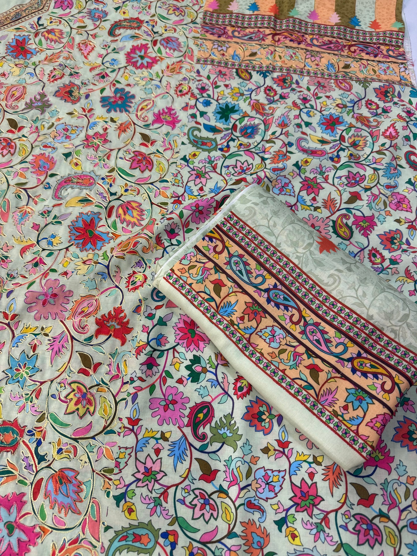 Kalamkari cotton lawn suits
