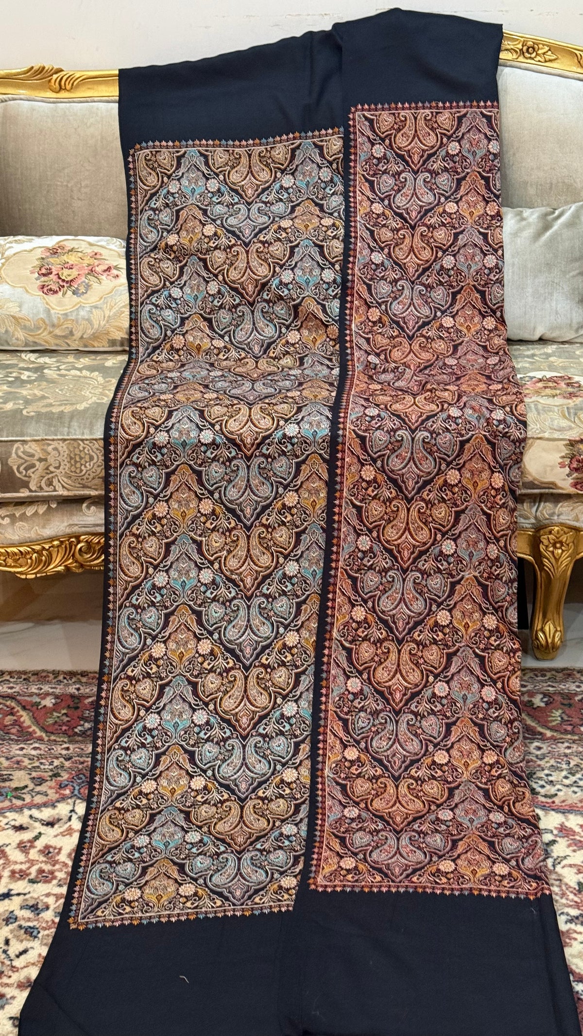 Fine pashmina sui jama jail