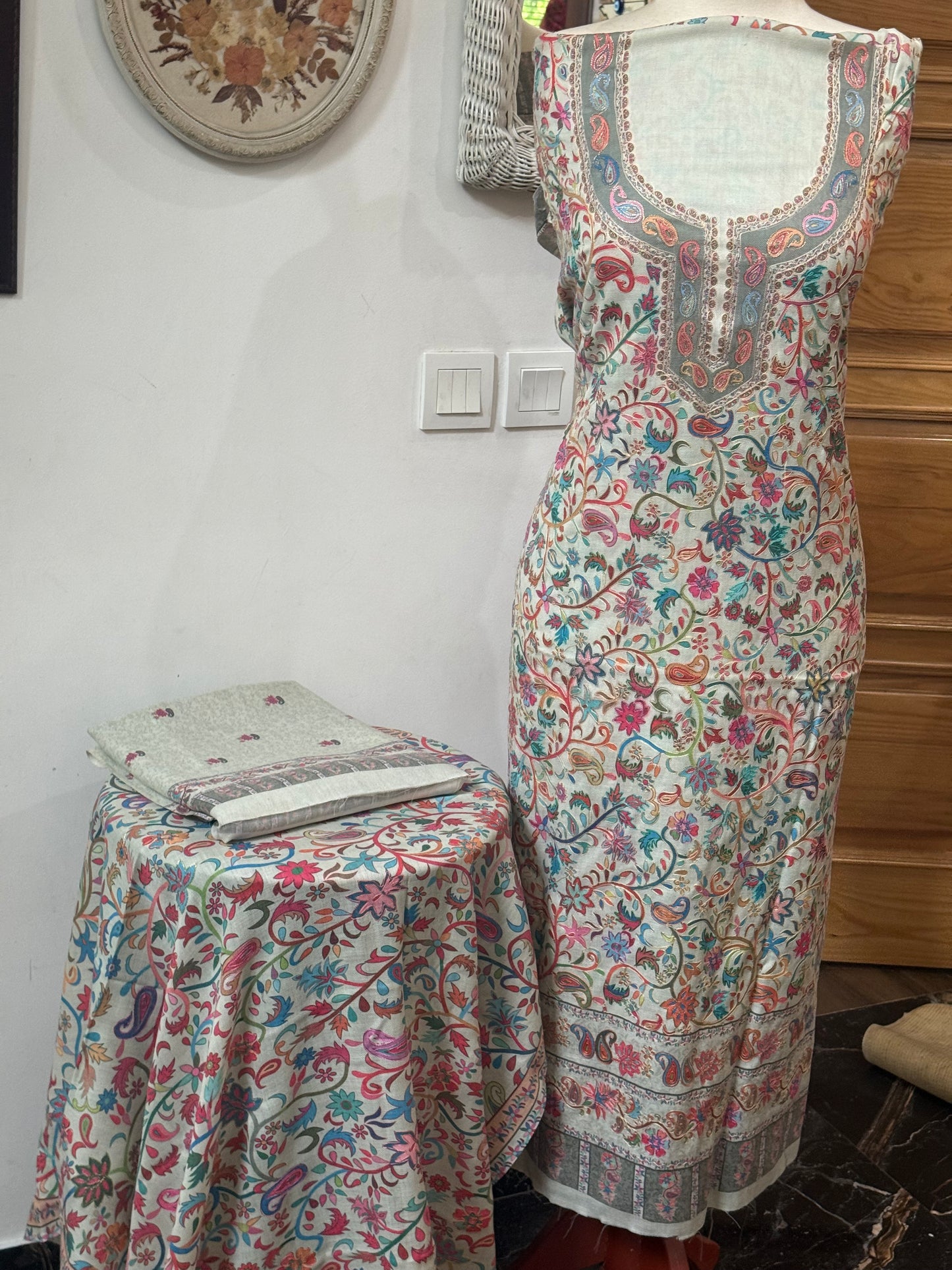 Kalamkari PASHMINA SUIT