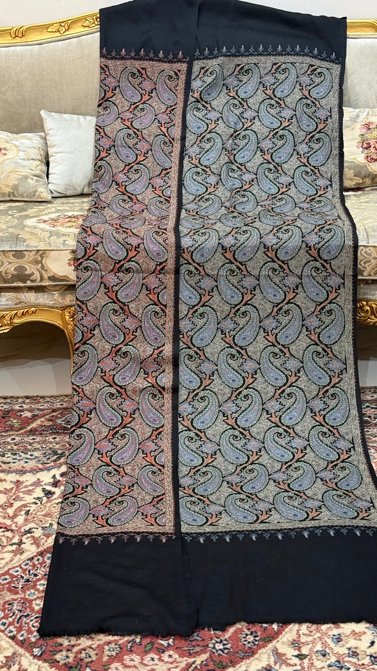 Fine pashmina sui jama jail