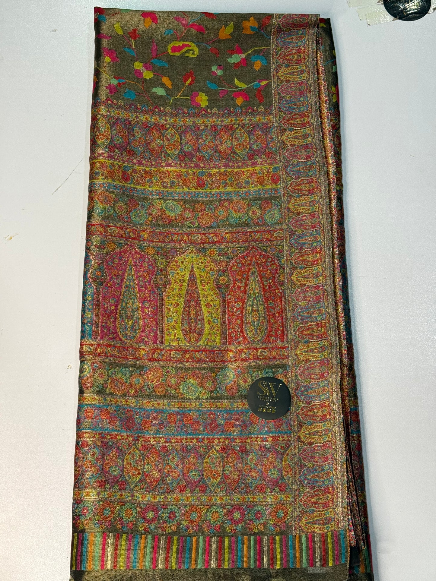 Pure kani silk saree