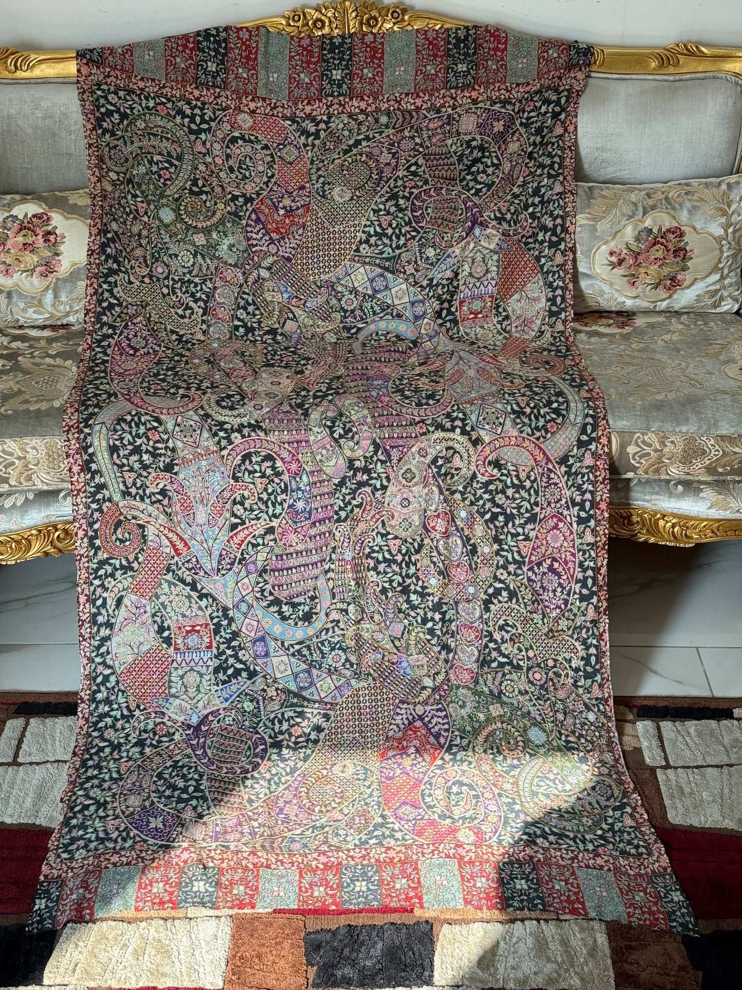 Kalamkari shawl