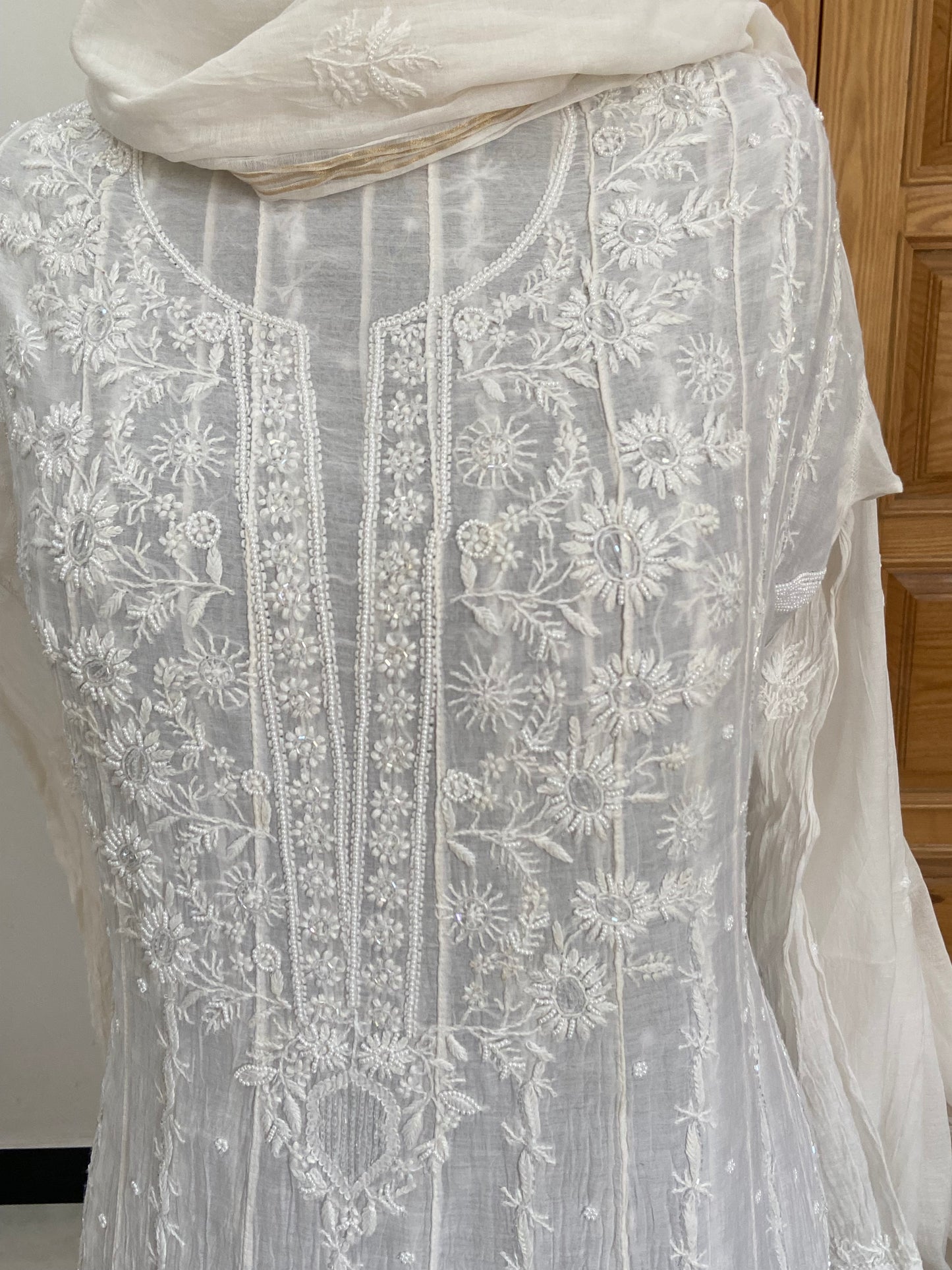 Mul  chanderi  Anarkali