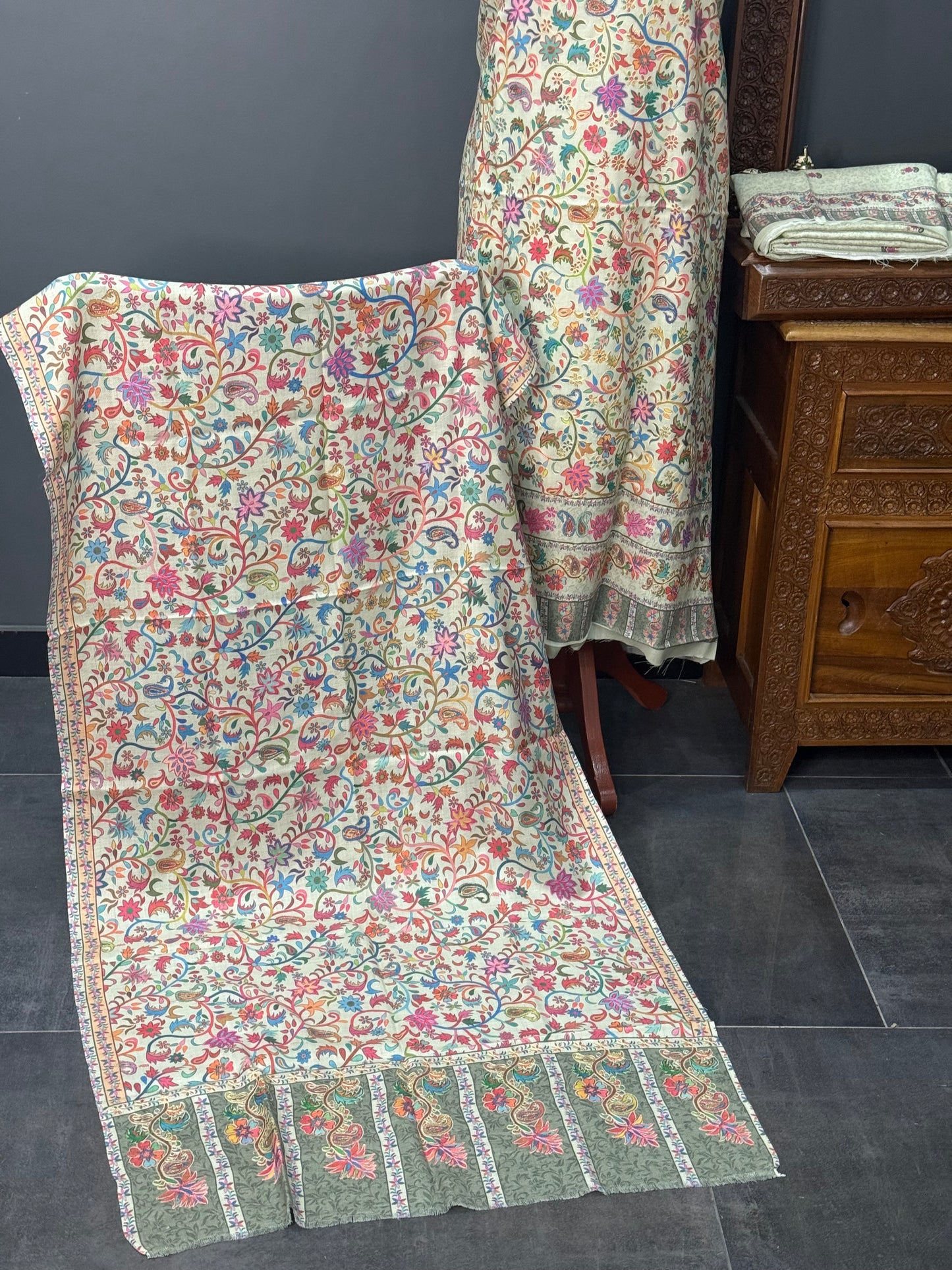 Kalamkari PASHMINA SUIT