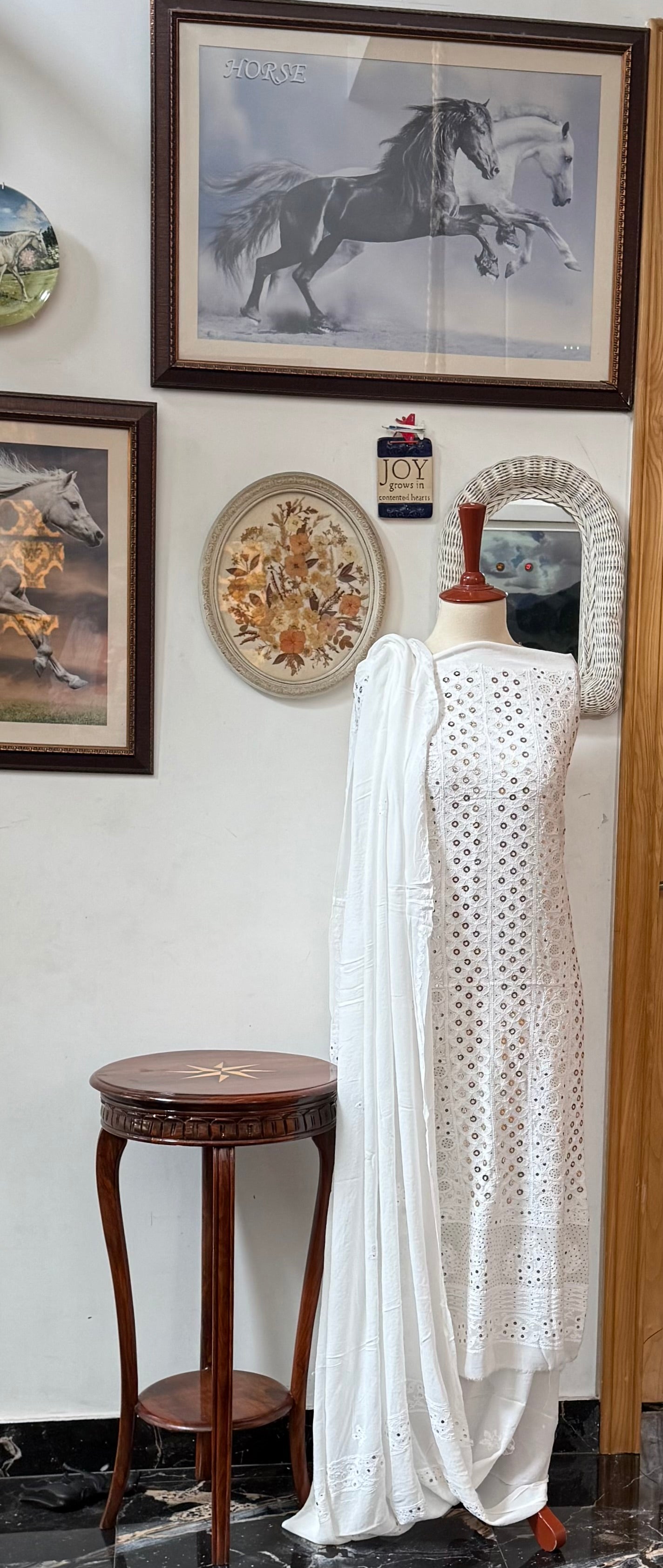 GEORGETTE kurta duppata mukesh