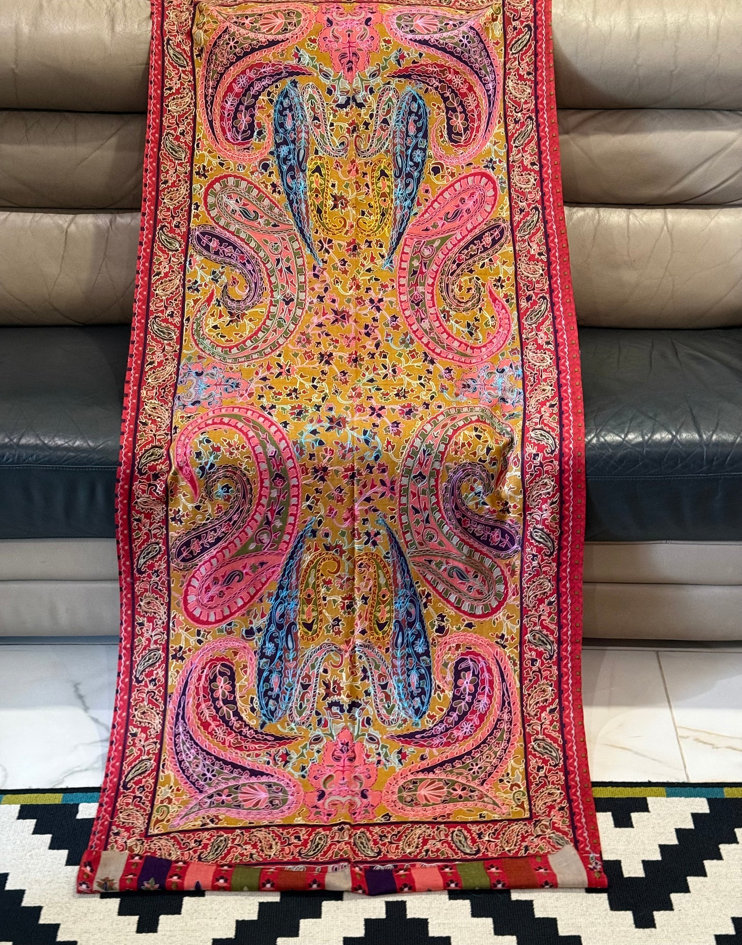 Kalamkari  pashmina stole