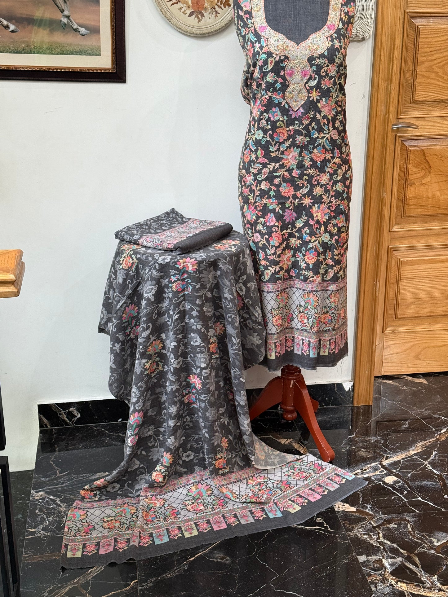 Kalamkari PASHMINA SUIT