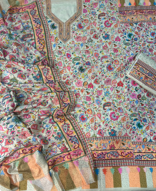 Kalamkari cotton lawn suits