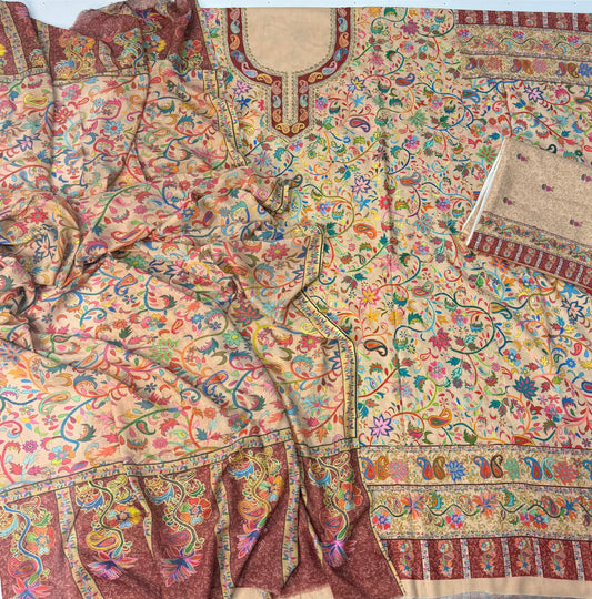 Kalamkari cotton lawn suits
