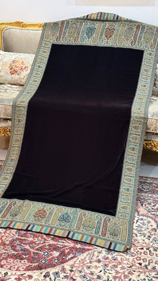 KANI velvet reversible shawl