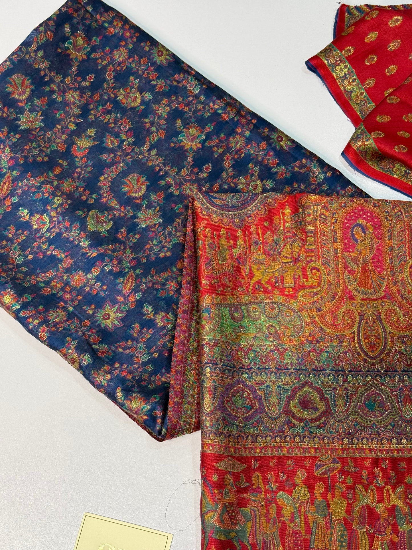 Pure kani silk saree