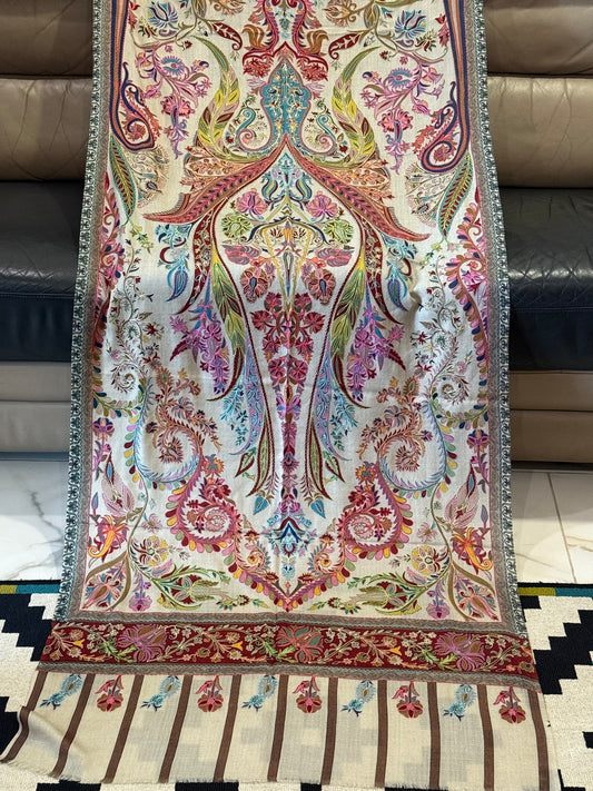 Kalamkari  pashmina stole