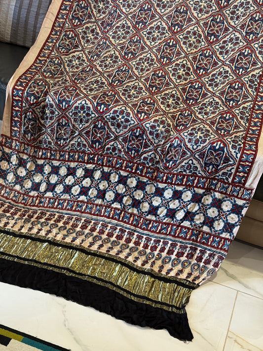 Ajrak mukesh duppata