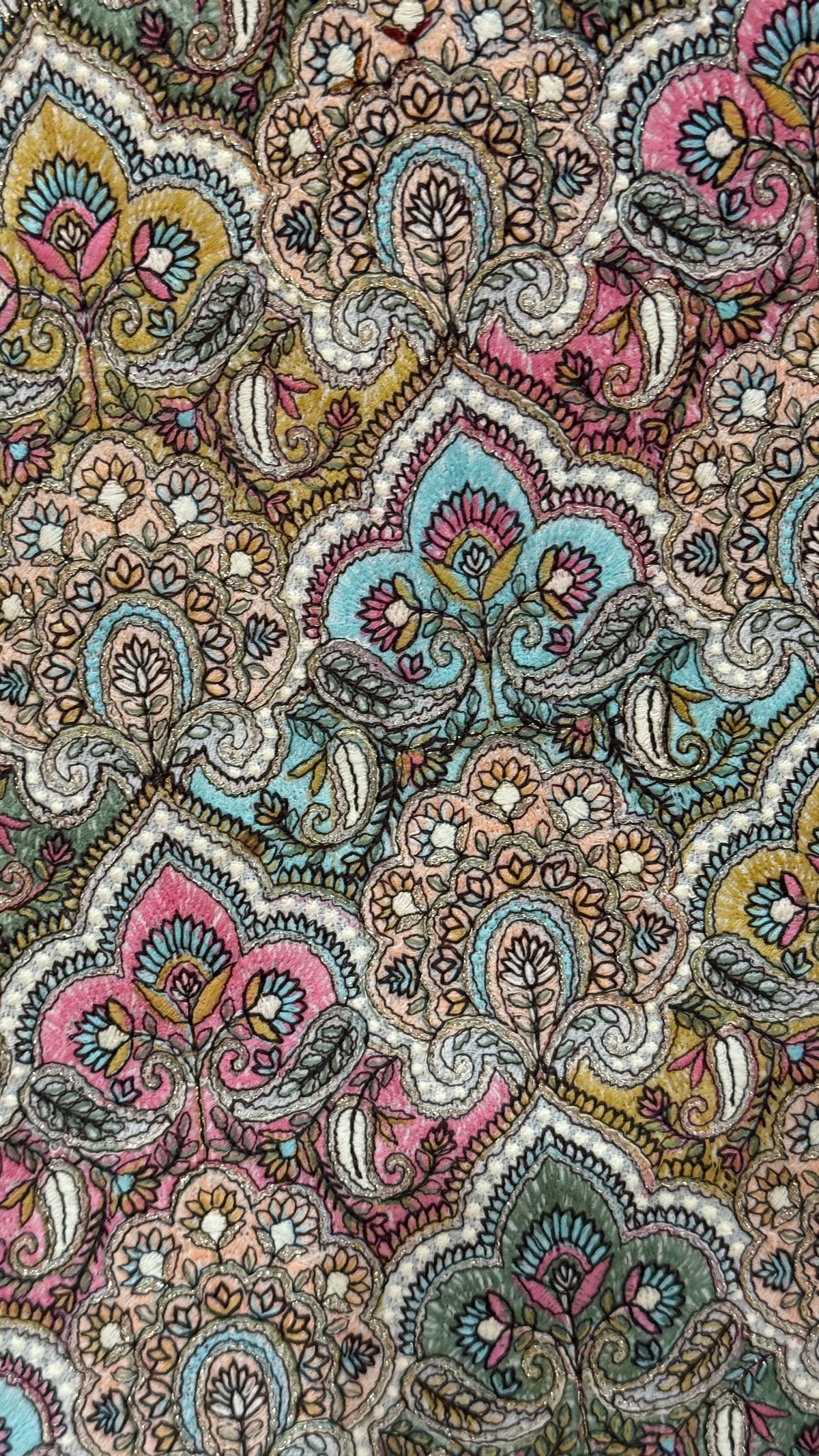 Fine pashmina sui jama jail