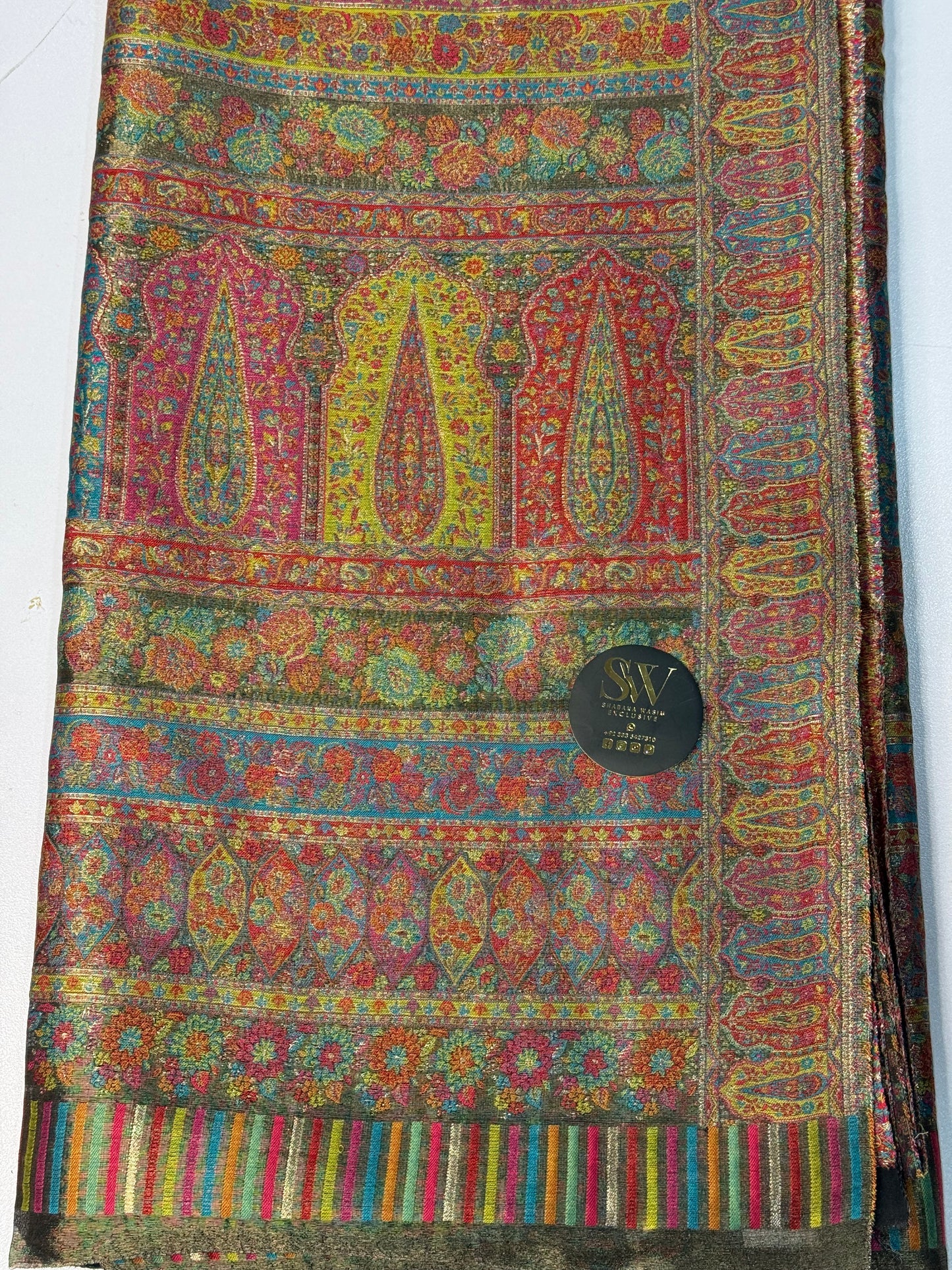 Pure kani silk saree