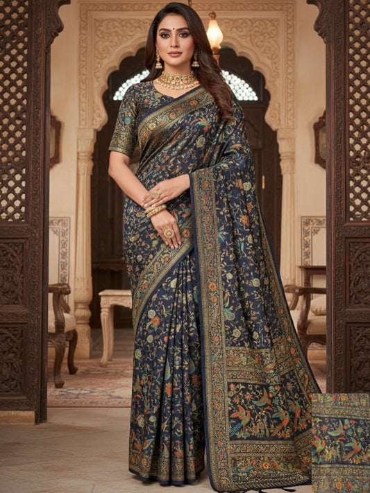 Pure kani silk saree
