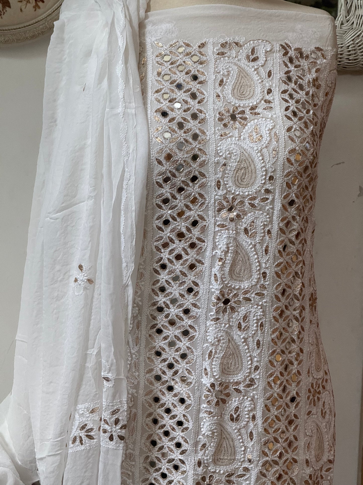 GEORGETTE kurta duppata