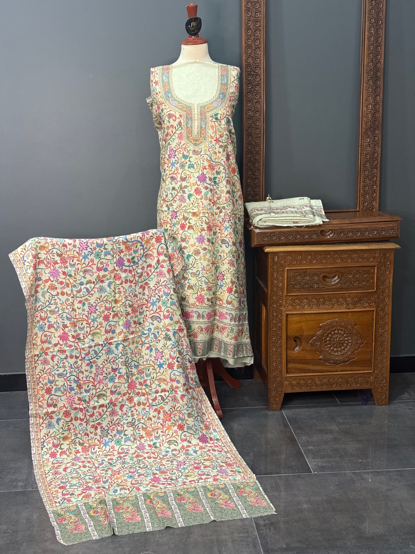 Kalamkari PASHMINA SUIT