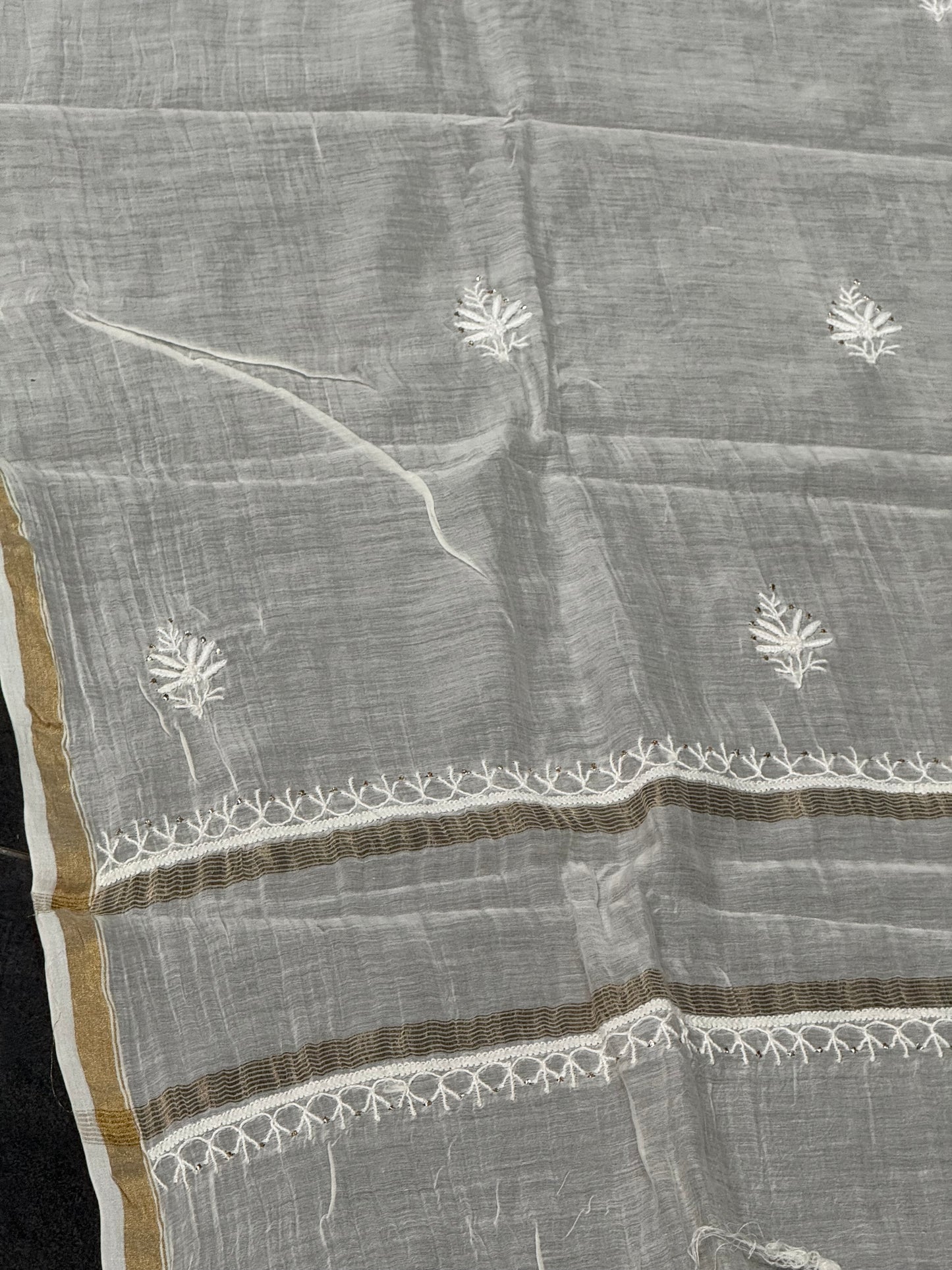 Mul chanderi kurta set