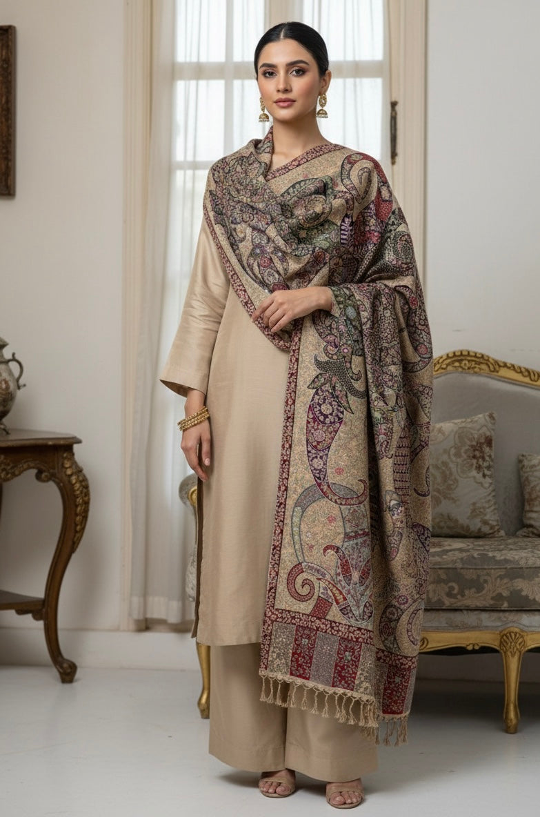 Kalamkari shawl