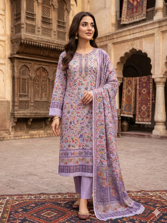 Kalamkari cotton lawn suits